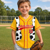 Custom Kids Baseball Jersey - Personalized Birthday Gifts For Kids - Every Day Is An Adventure