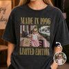 Custom Photo Washed Cotton T-shirt - Personalized Birthday Gifts For Men, Women - Too Iconic To Be Replicated