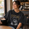 Custom Photo Washed Cotton T-shirt - Personalized Birthday Gifts For Men, Women - Born To Stand Out