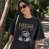 Custom Photo Washed Cotton T-shirt - Personalized Birthday Gifts For Men, Women - Born To Stand Out