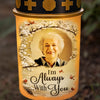Custom Photo Solar Stake Lights - Personalized Memorial Sympathy Gifts For Loss Of Mom, Dad - Your Memory Shines On