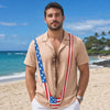 Custom Unisex Tropical Hawaiian Aloha Shirt - Personalized Summer Vacation And Travel Gifts For Men - Proud And Free