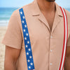 Custom Unisex Tropical Hawaiian Aloha Shirt - Personalized Summer Vacation And Travel Gifts For Men - Proud And Free