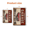 Custom Photo Home Decor Metal Sign - Personalized Birthday Gifts For Men, Man Cave, Dad, Grandpa - The Master Of All Trades Resides Here