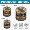 Custom Wood Sign - Personalized Birthday Camping Gifts For Campers, Mom, Dad, Brother, Sister, Kids - Home Is The Campsite