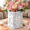 Custom Book Vase - Personalized Anniversary Wedding Gifts For Husband And Wife, Him And Her - Blooming With Endless Love