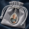 Custom Photo Teardrop Pin - Personalized Memorial Sympathy Gifts For Brides - A Love Remembered Forever