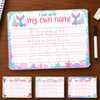 Custom Kids Acrylic Tracing Board - Personalized Back To School Gifts For Kids - Learning Never Stops