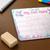 Custom Kids Acrylic Tracing Board - Personalized Back To School Gifts For Kids - Learning Never Stops