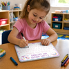 Custom Kids Acrylic Tracing Board - Personalized Back To School Gifts For Kids - Back To School Ready