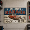 Custom Photo Home Decor Metal Sign - Personalized  Birthday Gifts For Men, Man Cave, Dad, Grandpa - Garage Therapy