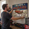 Custom Photo Home Decor Metal Sign - Personalized  Birthday Gifts For Men, Man Cave, Dad, Grandpa - Garage Therapy