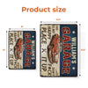 Custom Photo Home Decor Metal Sign - Personalized  Birthday Gifts For Men, Man Cave, Dad, Grandpa - Garage Therapy