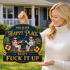 Custom Wood Sign - Personalized Summer Vacation And Travel Gifts For Husband And Wife, Him And Her - Keeping Our Peace Together