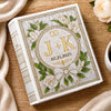 Custom Book Vase - Personalized Anniversary Wedding Gifts For Husband And Wife, Him And Her - Chapters Of Our Forever