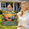 Custom Wood Sign - Personalized Summer Vacation And Travel Gifts For Husband And Wife, Him And Her - Best Travel Partner For Life