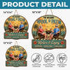 Custom Wood Sign - Personalized Summer Vacation And Travel Gifts For Husband And Wife, Him And Her - Best Travel Partner For Life