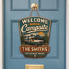 Custom Wood Sign - Personalized Birthday Camping Gifts For Campers, Mom, Dad, Brother, Sister, Kids - Our Little Outdoor Sanctuary