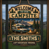 Custom Wood Sign - Personalized Birthday Camping Gifts For Campers, Mom, Dad, Brother, Sister, Kids - Rustic Charm, Endless Memories