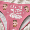 Custom Photo Women Briefs - Personalized Anniversary Wedding Gifts For Husband And Wife, Him And Her - The Luckiest Golfer In The World