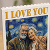 Custom Photo Building Brick Blocks - Personalized Anniversary Wedding Gifts For Husband And Wife, Him And Her - Our Love Is A Masterpiece