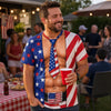 Custom Funny Patriotic T-shirt - Personalized Birthday Gifts For Men, Women - Liberty And Laughs