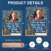 Custom Photo Shaped 3D LED Walnut Night Light - Personalized Memorial Sympathy Gifts For Loss Of Mom, Dad - Heaven's Light