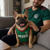 Custom Mexico World Football Pet Jersey - Personalized Birthday Gifts For Football Dog Cat Lovers, Dog Dad And Mom, Cat Owners - Soccer Squad Goals With Paws