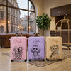 Custom Photo Luggage Cover - Personalized Summer Vacation And Travel Gifts For Dog Cat Lovers, Dog Dad And Mom, Cat Owners - My Favorite Travel Partner