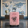 Custom Photo Luggage Cover - Personalized Summer Vacation And Travel Gifts For Dog Cat Lovers, Dog Dad And Mom, Cat Owners - My Favorite Travel Partner