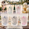 Custom Photo Party Cups - Personalized Anniversary Wedding Gifts For Husband And Wife, Him And Her - Celebrating Our Beautiful Years