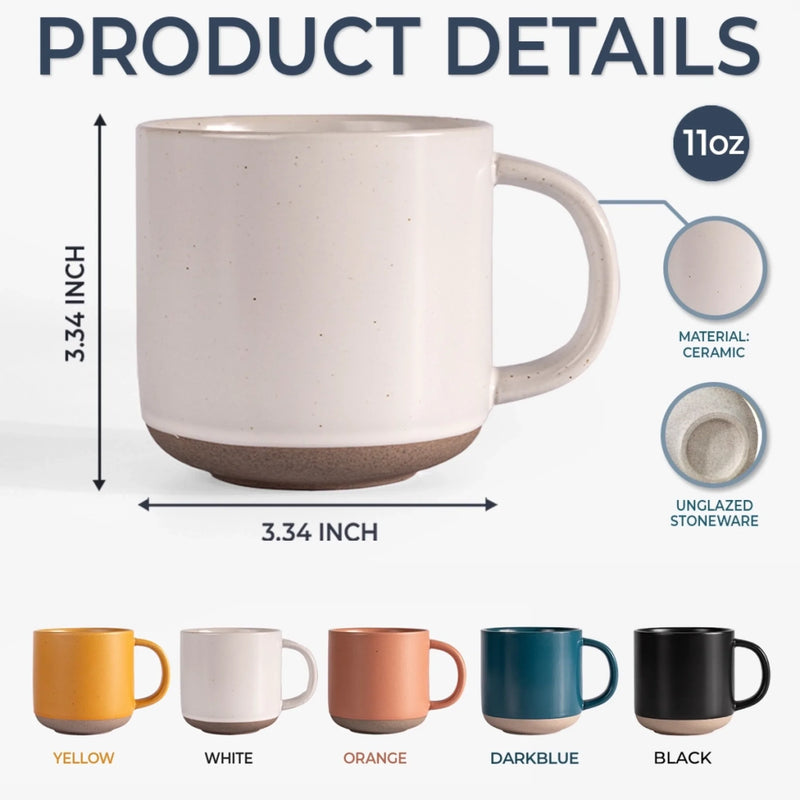 Custom Pottery Mug - Personalized Bookish Gifts For Book Lovers, Bookworms, Readers - Bloom Through Books