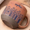 Custom Pottery Mug - Personalized Bookish Gifts For Book Lovers, Bookworms, Readers - Peace Love Books