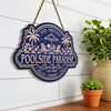 Custom Poolside Wood Sign - Personalized Summer Vacation And Travel Gifts For Mom, Dad, Brother, Sister, Kids - Sun Splash Together