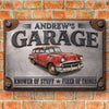 Custom Photo Home Decor Metal Sign - Personalized Birthday Gifts For Men, Man Cave, Dad, Grandpa - Built By A Master