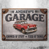 Custom Photo Home Decor Metal Sign - Personalized Birthday Gifts For Men, Man Cave, Dad, Grandpa - Built By A Master