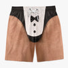 Custom Funny Men Swim Trunks - Personalized Summer Vacation And Travel Gifts For Men - Almost Perfect