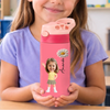 Custom Photo Kids Insulated Water Bottle - Personalized Back To School Gifts For Kids - Ready Set Shine
