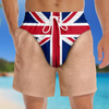Custom Funny Men Swim Trunks - Personalized Summer Vacation And Travel Gifts For Men - Beach Day Ready