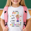 Custom Youth T-shirt - Personalized Back To School Gifts For Kids - Learning Is Fun