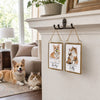 Custom Photo Frame Ornament - Personalized Pet Memorial Sympathy Gifts For Dogs, Cats - Forever Loved Forever Missed