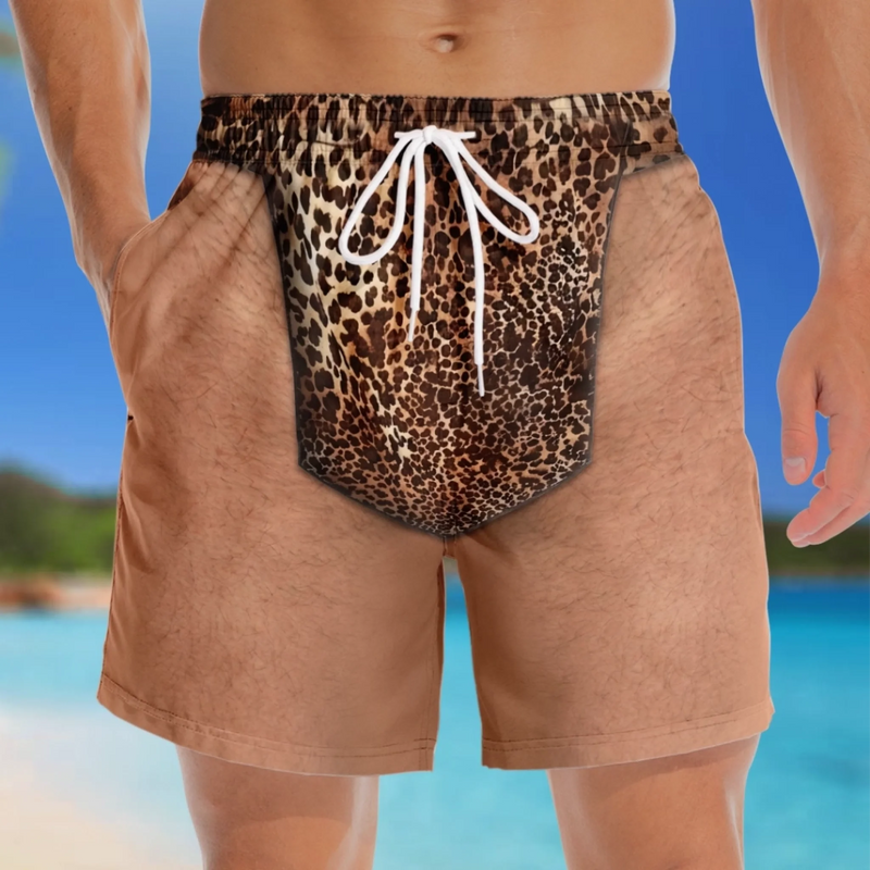 Custom Funny Men Swim Trunks - Personalized Summer Vacation And Travel Gifts For Men - My Style My Way