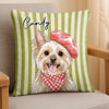 Custom Photo Pillow - Personalized Birthday Gifts For Dog Cat Lovers, Dog Dad And Mom, Cat Owners - My Whole Heart