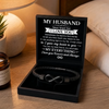 Custom Infinity Bracelet - Personalized Anniversary Wedding Gifts For Husband And Wife, Him And Her - Locked In Forever