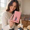 Custom Passport Holder Wallet - Personalized Summer Vacation And Travel Gifts For Women, Men - Adventure Starts Now