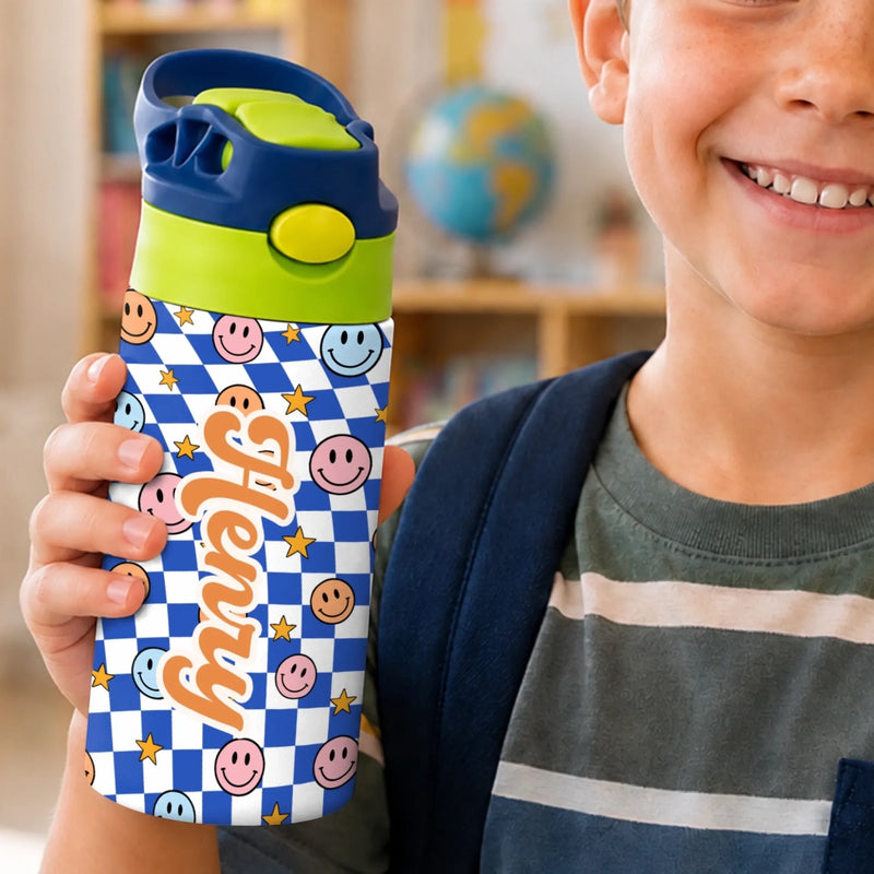 Custom Kids Insulated Water Bottle - Personalized Back To School Gifts For Kids - You Can Do Amazing Things