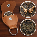 Custom Pocket Hug - Personalized Anniversary Wedding Gifts For Husband And Wife, Him And Her - A Timeless Token Of Love