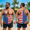 Custom Funny Patriotic T-shirt - Personalized Birthday Gifts For Men - Beach Body Included