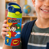 Custom Kids Insulated Water Bottle - Personalized Back To School Gifts For Kids - Bright Minds Shine