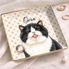 Custom Photo Full-Print Jewelry Dish - Personalized Birthday Gifts For Dog Cat Lovers, Dog Dad And Mom, Cat Owners - Daily Dose Of Pet Cuteness